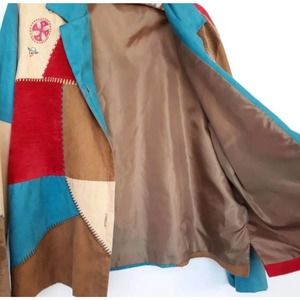 W/L Koret Patchwork Button Down Jacket